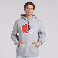 Sweat à capuche en polaire Legacy Cleveland Browns Heather Grey Fanatics pour homme