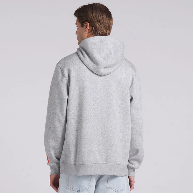 Sweat à capuche en polaire Legacy Cleveland Browns Heather Grey Fanatics pour homme