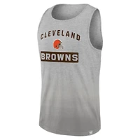 Fanatics pour hommes gris chiné Cleveland Browns Our Year - Débardeur