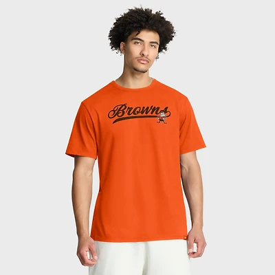 T-shirt orange Fanatics pour homme, Fluid Motion Legacy des Cleveland Browns