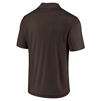 Ensemble de deux polos Lockup Cleveland Browns Fanatics blanc/marron pour hommes