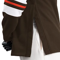 Sweat-shirt ras du cou adaptatif G-III Sports by Carl Banks Brown pour homme des Cleveland Browns Lord Stanley
