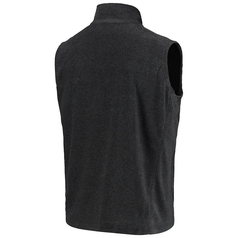 Veste grise à glissière pleine longueur en polaire Houston des Cleveland Browns pour homme