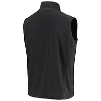 Veste grise à glissière pleine longueur en polaire Houston des Cleveland Browns pour homme