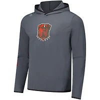 Men's Greyson Clothiers Charcoal Cleveland Browns Colorado Long Sleeve Hoodie T-Shirt