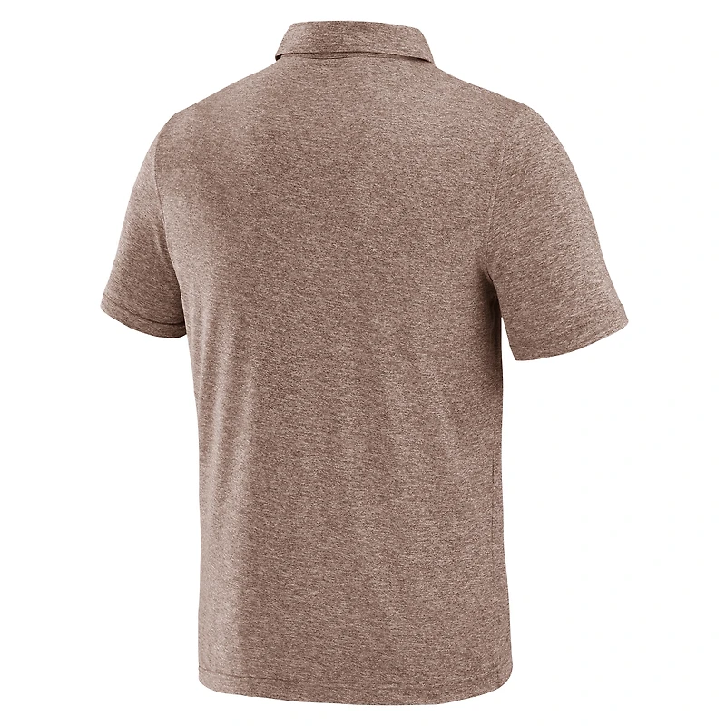 Polo marron à quatre points Cleveland Browns pour homme de J. Palmer