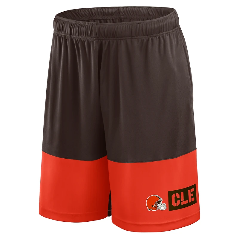 Short Athletic Brown pour homme avec logo Cleveland Browns, le meilleur des meilleurs