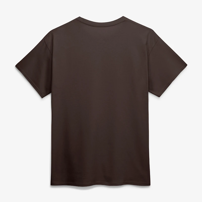 T-shirt homme Cleveland Browns en coton marron avec logo et arche de la victoire