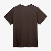 T-shirt homme Cleveland Browns en coton marron avec logo et arche de la victoire