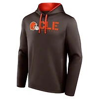 Sweat à capuche Athletic Brown pour homme avec logo des Cleveland Browns Head Start