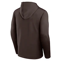 Sweat à capuche Athletic Brown pour homme avec logo des Cleveland Browns Head Start