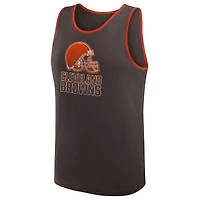 Débardeur marron athlétique pour homme avec logo Cleveland Browns Unmatched Success