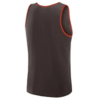 Débardeur marron athlétique pour homme avec logo Cleveland Browns Unmatched Success