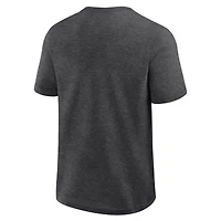 T-shirt Athletic Heather Charcoal pour homme avec logo des Cleveland Browns