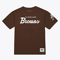 Men's Mitchell & Ness Brown Cleveland Browns Head Coach Classic T-Shirt