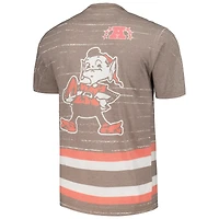 T-shirt Jumbotron 3.0 des Cleveland Browns de Mitchell & Ness pour homme, marron