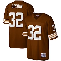 Maillot réplique Mitchell & Ness Jim Brown des Cleveland Browns pour homme