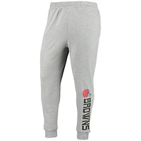 Men's MSX by Michael Strahan Heathered Gray Cleveland Browns Jogger Pants