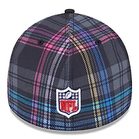 Casquette à carreaux 39THIRTY Flex Cleveland Browns 2024 NFL Crucial Catch pour homme New Era noire