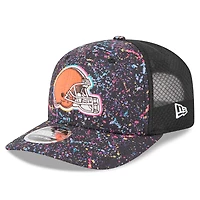 Men's New Era Black Cleveland Browns 2025 NFL Crucial Catch 9SEVENTY Adjustable Hat