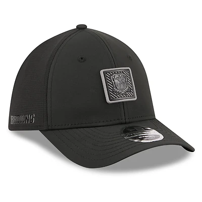 Casquette New Era Flex noire Cleveland Browns 2026 NFL Training Camp 39THIRTY pour homme