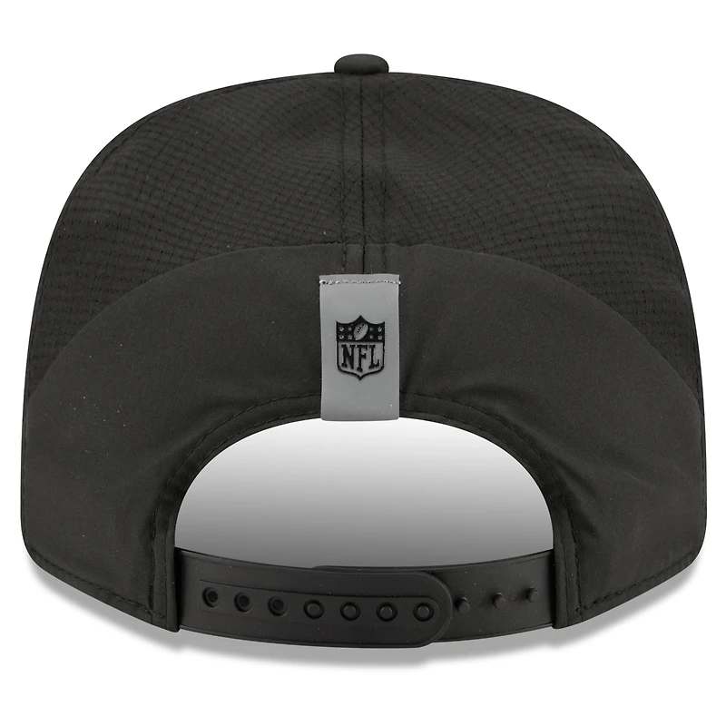 Casquette ajustable New Era noire Cleveland Browns 2026 NFL Training Camp 9SEVENTY pour homme