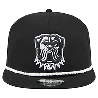 Men's New Era Black Cleveland Browns B-Dub Golfer Snapback Hat