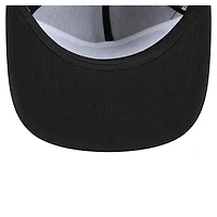 Men's New Era Black Cleveland Browns B-Dub Golfer Snapback Hat