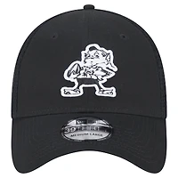 Casquette New Era Main Neo 39THIRTY Flex Cleveland Browns noire pour homme