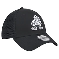 Men's New Era Black Cleveland Browns Main Neo 39THIRTY Flex Hat