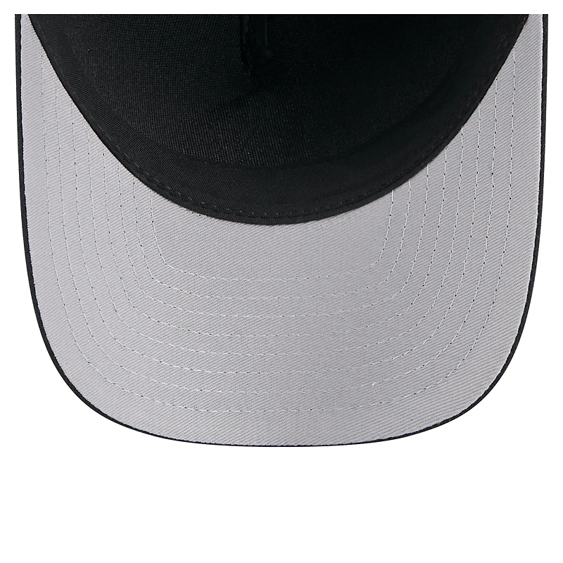 Casquette ajustable New Era 9FORTY M-Crown A-Frame noire pour homme
