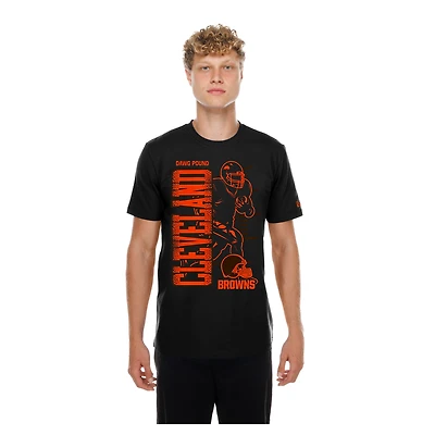 T-shirt noir New Era pour homme, camp d'entraînement des Cleveland Browns