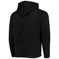 Sweat à capuche raglan noir de la collection d'entraînement des Cleveland Browns New Era pour homme