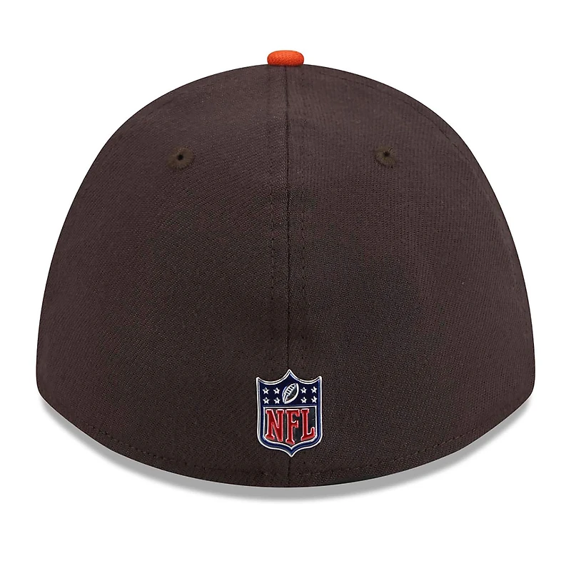 Men's New Era  Brown/Orange Cleveland Browns 2026 NFL Draft 39THIRTY M-Crown Flex Hat