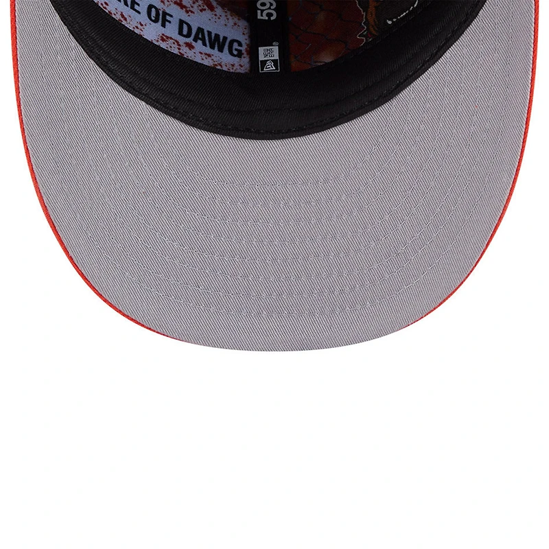 Casquette ajustée New Era marron/orange Cleveland Browns 2026 NFL Draft 59FIFTY pour homme