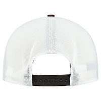 Casquette ajustable New Era marron/blanche Cleveland Browns Patch 19TWENTY pour homme