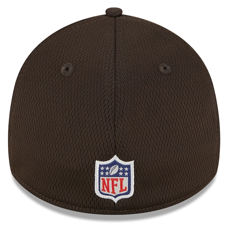 Casquette Flex 39THIRTY NFL Training Camp 2023 New Era pour homme, marron