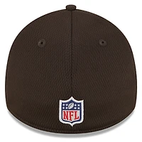 Casquette Flex 39THIRTY NFL Training Camp 2023 New Era pour homme, marron
