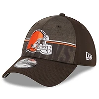 Casquette Flex 39THIRTY NFL Training Camp 2023 New Era pour homme, marron