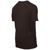 T-shirt marron New Era pour homme, camp d'entraînement NFL 2025 des Cleveland Browns