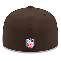 Men's New Era Brown Cleveland Browns 2025 Sideline  59FIFTY Fitted Hat