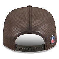 Casquette ajustable 9SEVENTY Trucker marron des Cleveland Browns 2025 pour homme de New Era