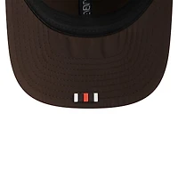 Casquette ajustable 9SEVENTY Trucker marron des Cleveland Browns 2025 pour homme de New Era