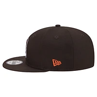 Casquette snapback New Era 9FIFTY marron Cleveland Browns pour homme