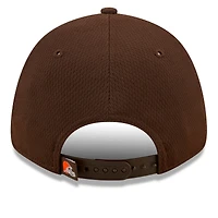 Men's New Era Brown Cleveland Browns A-Frame - 9FORTY Snapback Hat