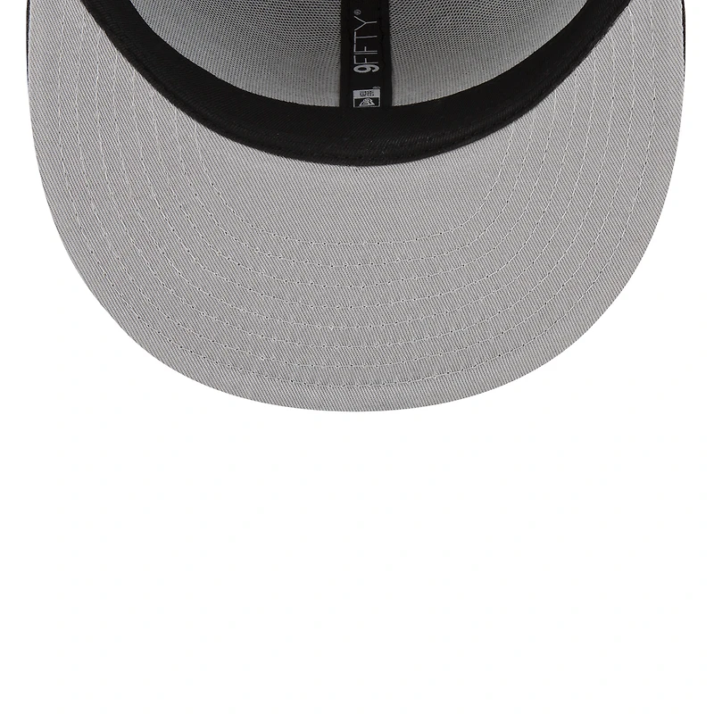 Casquette Snapback 9FIFTY basique Cleveland Browns New Era marron pour hommes