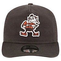 Casquette ajustable New Era Brown Cleveland Browns Championship 19TWENTY pour homme