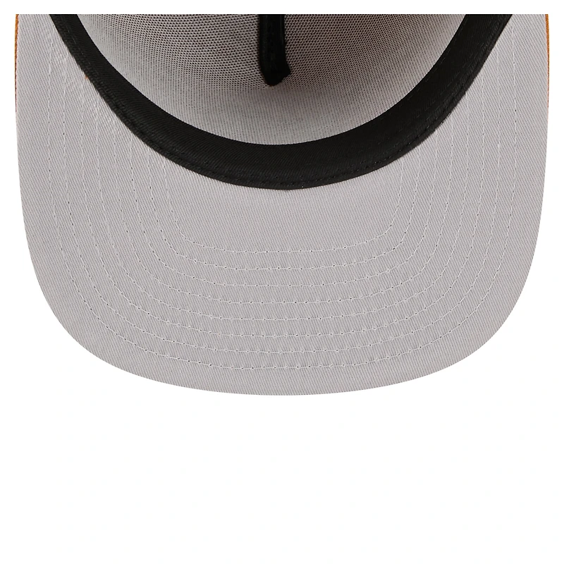 Men's New Era  Brown Cleveland Browns Color Pack A-Frame 59FIFTY Fitted Hat