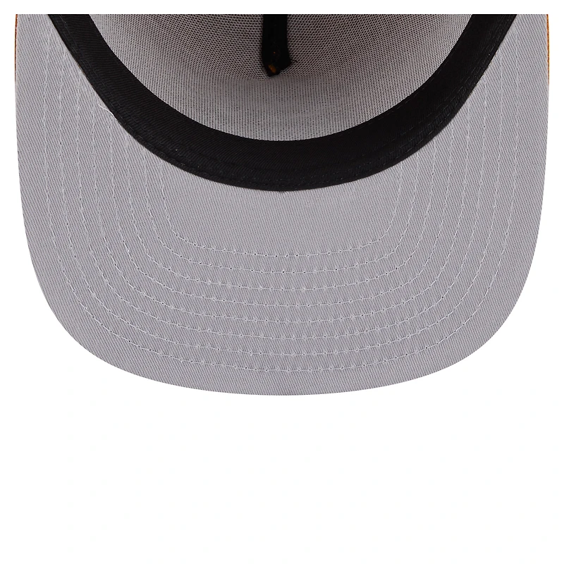 Casquette snapback A-Frame 9FIFTY marron New Era pour homme, pack couleur des Cleveland Browns