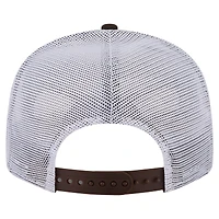 Casquette trucker New Era marron Cleveland Browns Core Team 9FIFTY pour homme